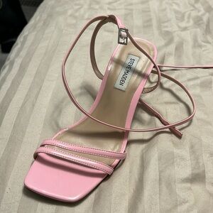 Steve Madden strappy pink sandles